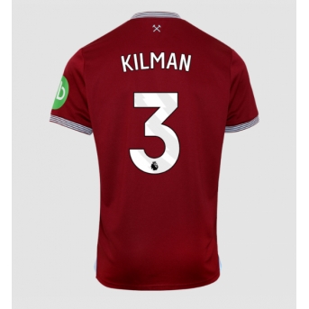 Billige Fotballdrakt West Ham United Max Kilman #3 Replika Hjemmedrakt 2025-26 Kortermet